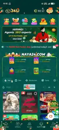 Naya24 Game Interface Screenshot