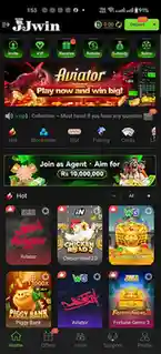 JJwin game Interface screenshot