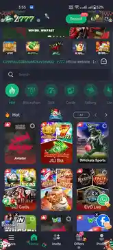 Z777 Game Interface Screenshot