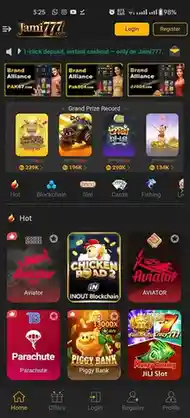 Jami777 Game interface screenshot